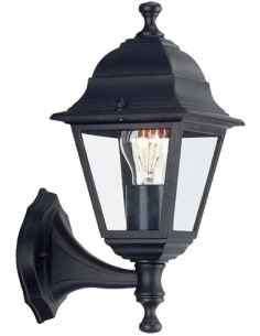 LANTERNA GIARDINO "CHARME" MINI/ALTA NERA PAPILLON - SCATOLA - PAPILLON