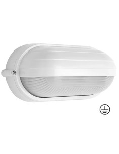 PLAFONIERA GIARDINO PALPEBRA OVALE MINI BIANCA PAPILLON - PAPILLON