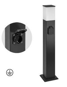 LAMPIONE DA GIARDINO CON PRESA SCHUKO - PAPILLON