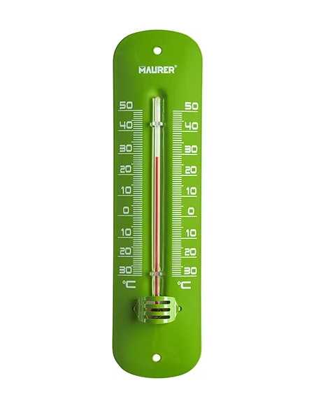 TERMOMETRO IN METALLO DA PARETE DA ESTERNO MAURER - MAURER | Utensili Store