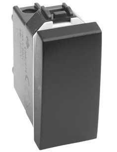 INTERRUTTORE UNIPOLARE NERO MAURER - MAURER