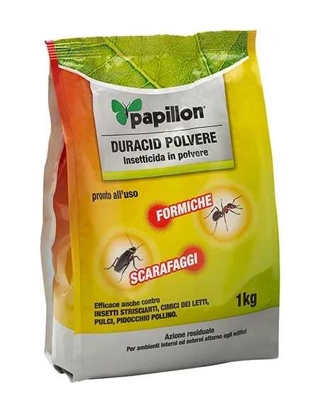 INSETTICIDA IN POLVERE BUSTA DURAFAST POLVERE - PAPILLON | Utensili Store
