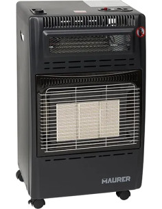 STUFA A GAS GPL INFRAROSSI VENTILATA MAURER - MAURER