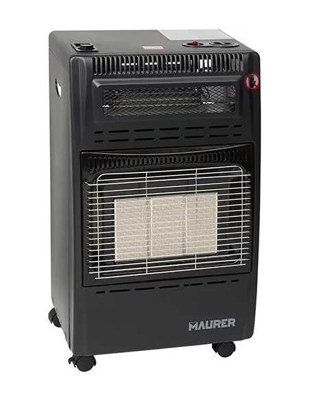 STUFA A GAS GPL INFRAROSSI VENTILATA MAURER - MAURER | Utensili Store