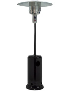 STUFA A GAS GPL OMBRELLO MAURER ACCIAIO NERO - MAURER