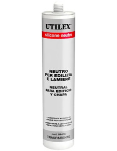 SILICONE NEUTRO UTILEX 310GR TRASPARENTE - UTILEX