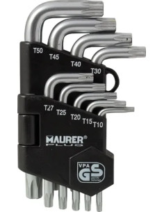 CHIAVI TORX MASCHIO IN SERIE MAURER PLUS - MAURER-PLUS