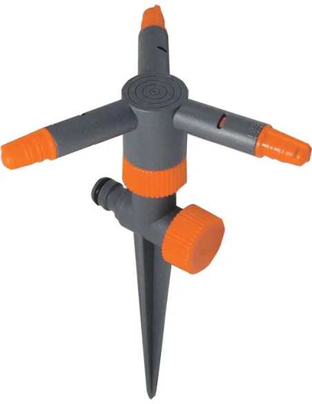 IRRIGATORE ROTANTE 3 BRACCI CON PUNTALE PAPILLON - PAPILLON | Utensili Store