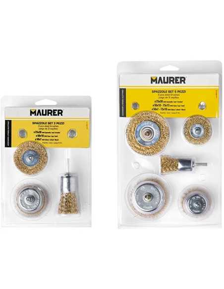 SPAZZOLE A TAZZA MAURER SET 5 PZ - MAURER | Utensili Store