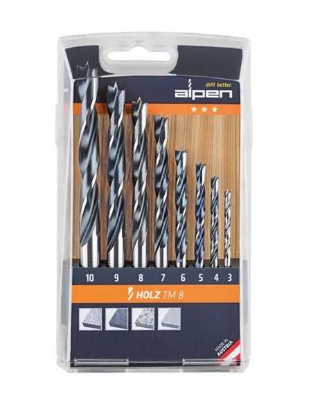 PUNTE SERIE LEGNO HOLZ TM 8 - ALPEN | Utensili Store
