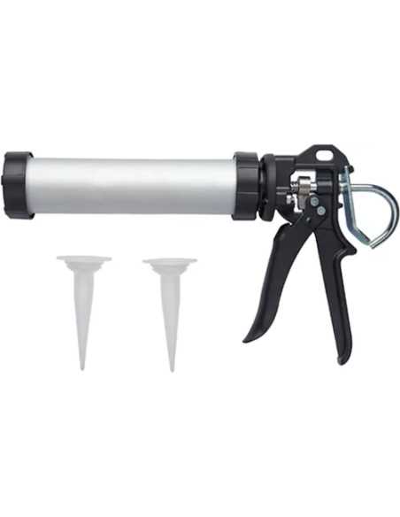 PISTOLA SILICONE PROFESSIONALE ALLUMINIO MAURER - MAURER | Utensili Store
