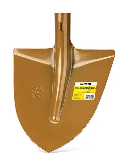 BADILE A PUNTA MAURER ACCIAIO VERNICIATO ORO - MAURER | Utensili Store