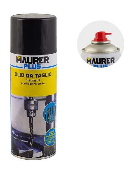 OLIO DA TAGLIO SPRAY MAURER PLUS - MAURER-PLUS | Utensili Store