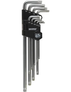 CHIAVI TORX MASCHIO LUNGHE IN SERIE MAURER PLUS - MAURER-PLUS