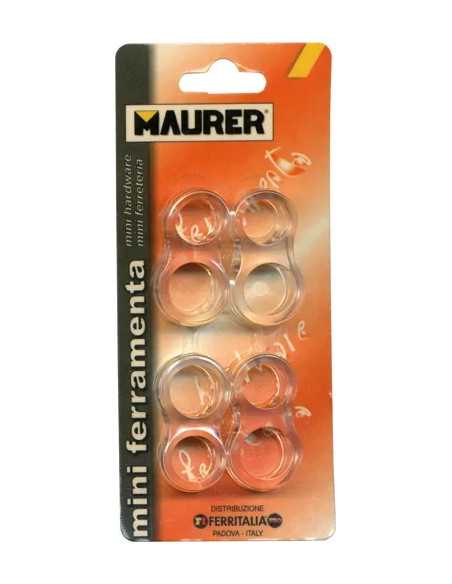SALVAMANIGLIA AD ANELLO TRASPARENTE MAURER BL.4PZ - MAURER | Utensili Store