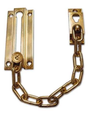 CATENA DI SICUREZZA ACCIAIO OTTONATO - Senza Marca | Utensili Store