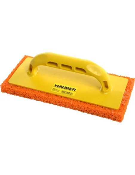 FRATTONE MAURER POLIURETANO SPUGNA ARANCIONE - MAURER | Utensili Store