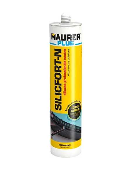 SILICONE NEUTRO SILICFORT-N MAURER PLUS RAME - MAURER-PLUS | Utensili Store