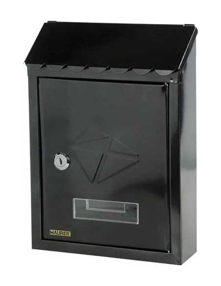 CASSETTA POSTALE MAURER 'STAMP' NERO - MAURER | Utensili Store