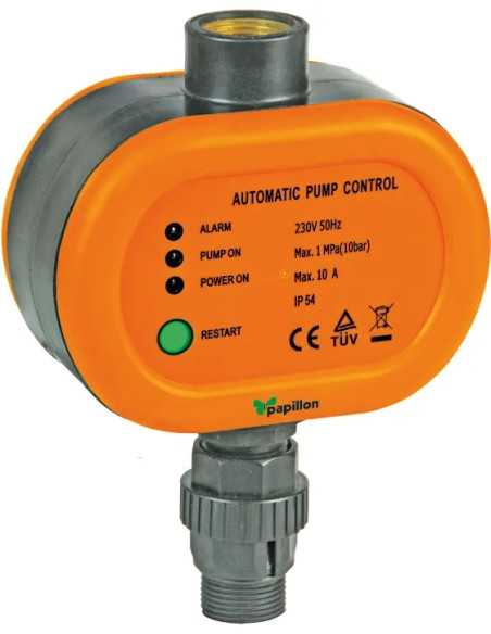 SISTEMA CONTROLLO ELETTROPOMPE START & STOP PAPILLON - PAPILLON | Utensili Store
