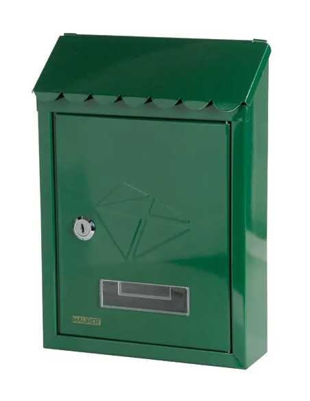 CASSETTA POSTALE MAURER 'STAMP' VERDE - MAURER | Utensili Store