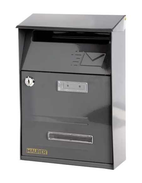 CASSETTA POSTALE MAURER SIGNAL ANTRACITE - MAURER | Utensili Store