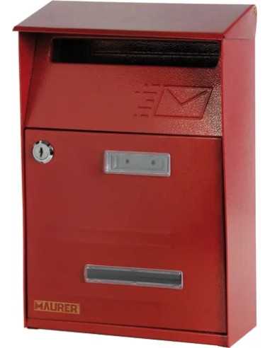 CASSETTA POSTALE MAURER SIGNAL ROSSO - MAURER | Utensili Store