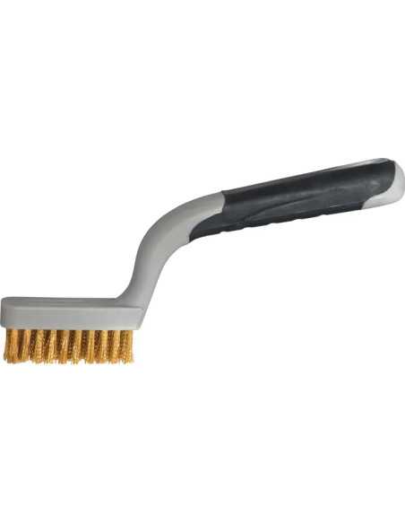 SPAZZOLA OTTONE MAURER X CANDELE MANICO SOFTGRIP - MAURER | Utensili Store