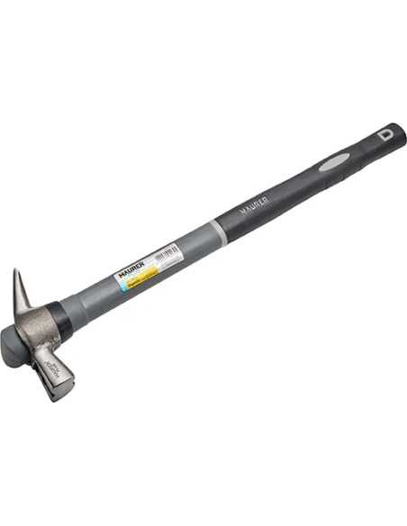 MARTELLO CARPENTIERE MAURER PLUS 300GR TESTA CALAM. MANICO FIBRA - MAURER-PLUS | Utensili Store