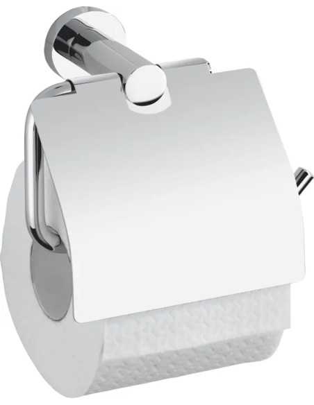PORTAROTOLO BAGNO C/COPERTURA CROMATO "AQUA" MAURER - MAURER | Utensili Store