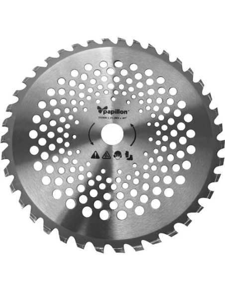 DISCO DECESPUGLIATORE ACCIAIO 40 DENTI - PAPILLON | Utensili Store