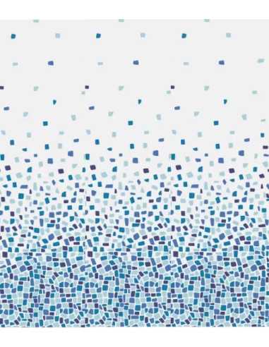 TENDA DOCCIA POLIESTERE 120X200 PIETRA BLU MAURER - MAURER | Utensili Store