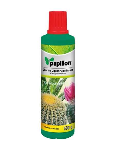 CONCIME LIQUIDO PER PIANTE GRASSE - PAPILLON | Utensili Store