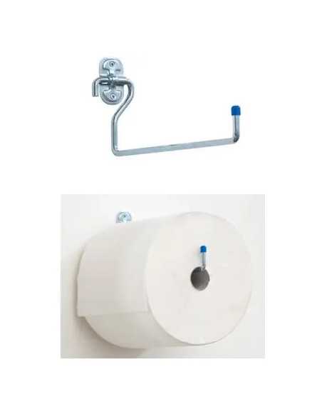 PORTAROTOLO X CARTA STRAPPO A GANCIO TRASVERSALE MAURER ACC.ZINC. - MAURER | Utensili Store