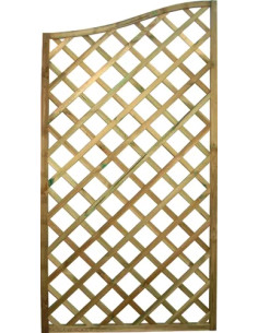 PANNELLO GRIGL. LEGNO IMPREGN. 'ONDA GRANDE' - PAPILLON