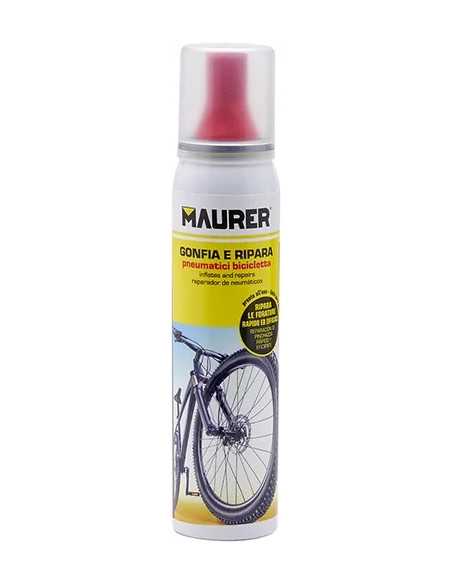 RIPARA E GONFIA GOMME CICLI SPRAY MAURER - MAURER | Utensili Store