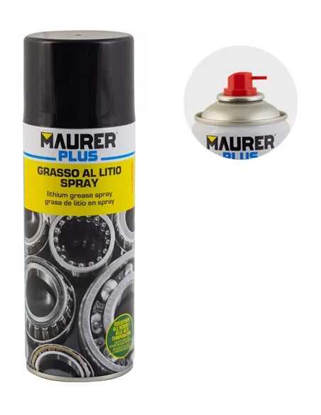 GRASSO AL LITIO SPRAY MAURER PLUS - MAURER-PLUS | Utensili Store