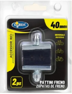 PATTINI FRENO X BICI C/VITE E DADO - Senza Marca