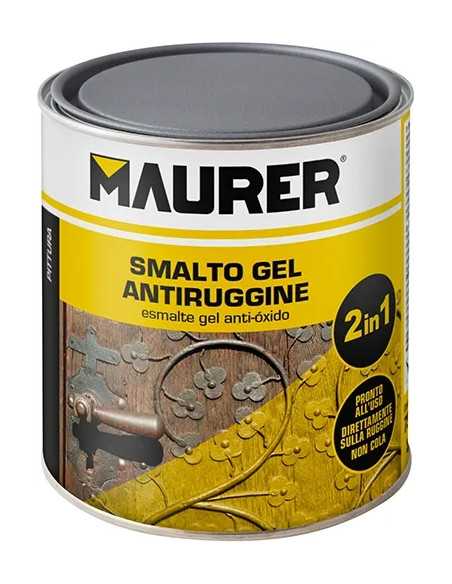 SMALTO GEL ANTIRUG. MAURER BRIL. ROSSO - MAURER | Utensili Store