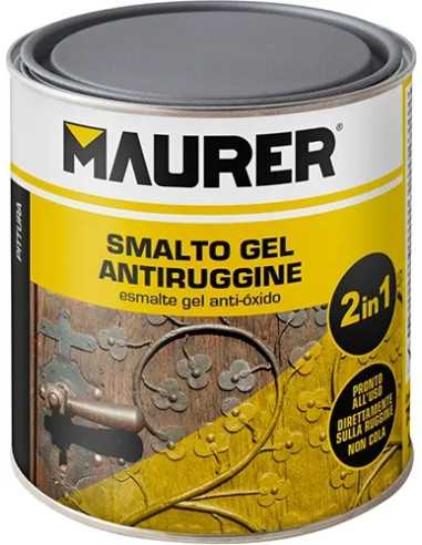 SMALTO GEL ANTIRUG. MAURER BRIL. GRIGIO PERLA - MAURER | Utensili Store