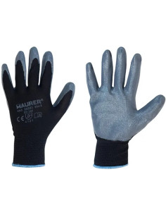 GUANTI LAVORO NITRILE NERO GLOVEX - MAURER