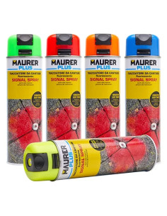 TRACCIATORE SPRAY ROSSO FLUOR. MAURER PLUS - MAURER-PLUS