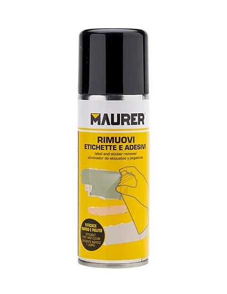 RIMUOVI ETICHETTE E ADESIVI SPRAY MAURER - MAURER | Utensili Store