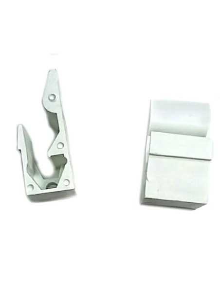 ZANZARIERA KIT TAPPI FINE GUIDE LATERALI BIANCO - MAURER | Utensili Store