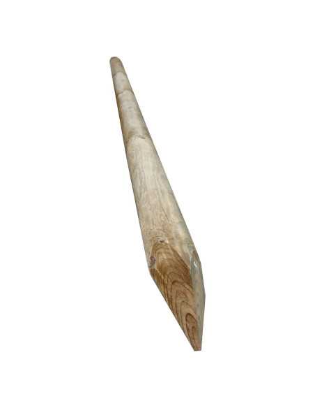 PALO TONDO A PUNTA PER RECINZIONI MODULARI - Senza Marca | Utensili Store