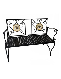 PANCHINA DECORO MOSAICO 'ESMERALDA' - LIF