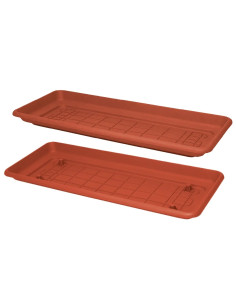 SOTTOVASO PER FIORIERA RETTANGOLARE 'MAXI' - ICS