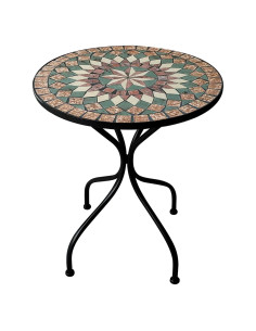 TAVOLO DECORO MOSAICO 'MORGANA' - LIF