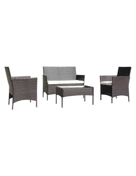 SET GIARDINO IN POLYRATTAN 'BERENICE' - LIF | Utensili Store