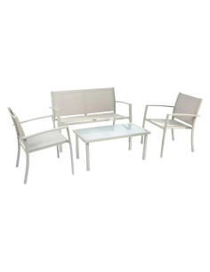 SET GIARDINO IN ACCIAIO 'SCARLINO' - LIF